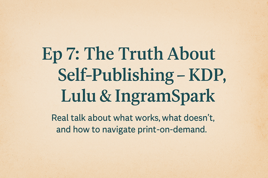 The Truth About Self-Publishing - KDP, Lulu & IngramSpark