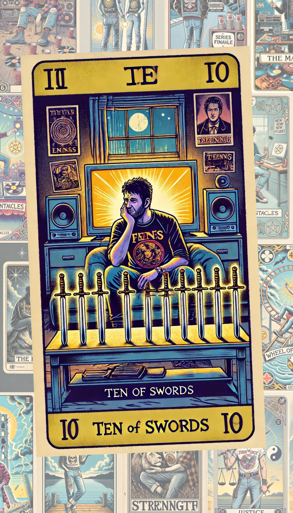 Flannel and Tarot: Daily Tarot Guidance from Gen Xer's